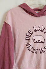 Old Navy Pink Logo Hoodie | Youth XL (14/16)