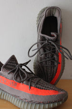 Adidas Yeezy Boost 350 Beluga Gray & Orange Sneakers | Size 13