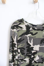 Rue21 Long Sleeved Camouflage Shirt | S