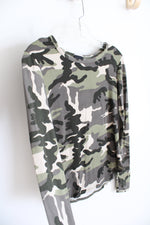 Rue21 Long Sleeved Camouflage Shirt | S