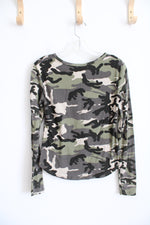 Rue21 Long Sleeved Camouflage Shirt | S