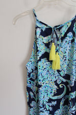 NEW Lilly Pulitzer High Tide Scuba Doo Halter Neck Dress | S