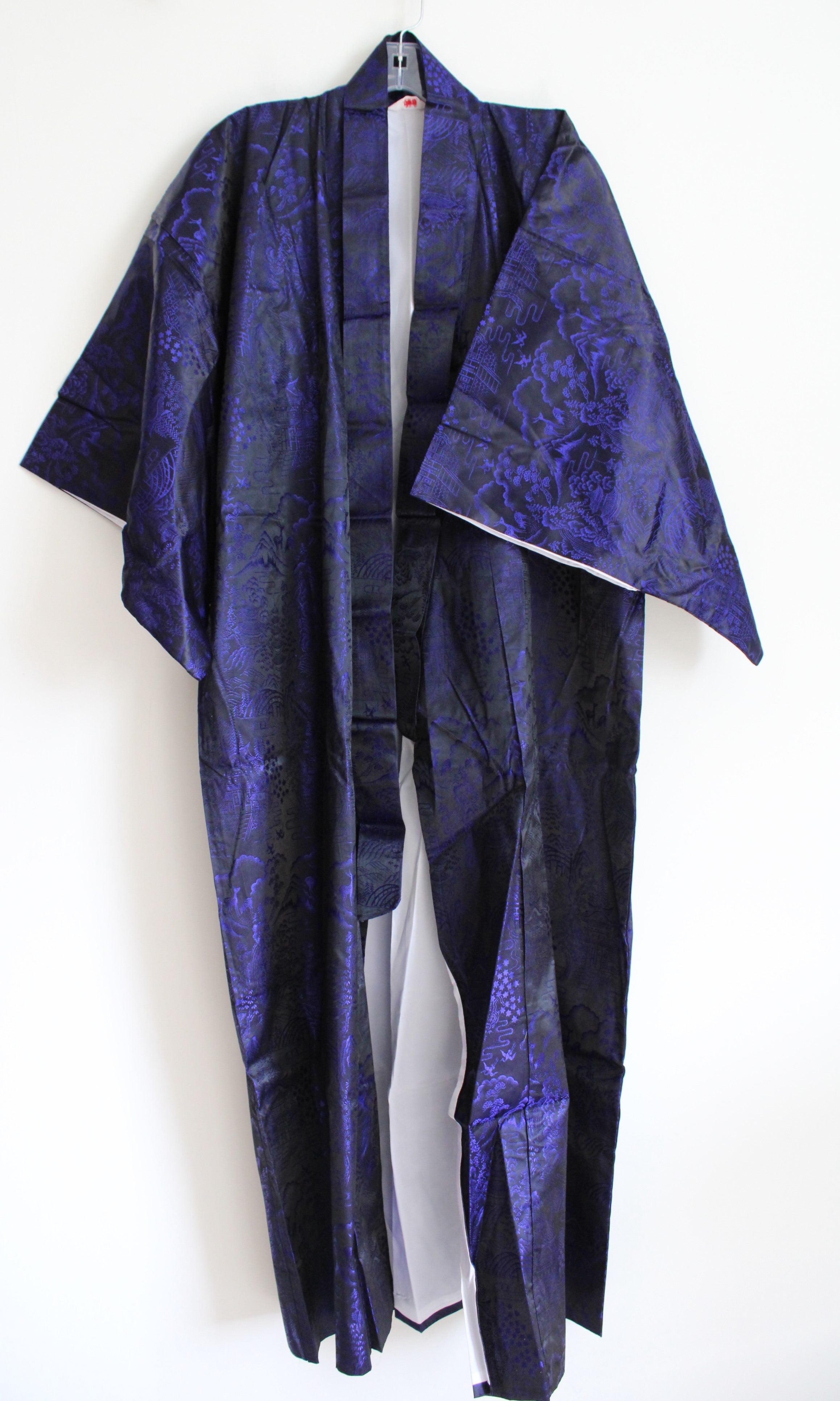 Joli Japanese Blue & Black Kimono | S/M