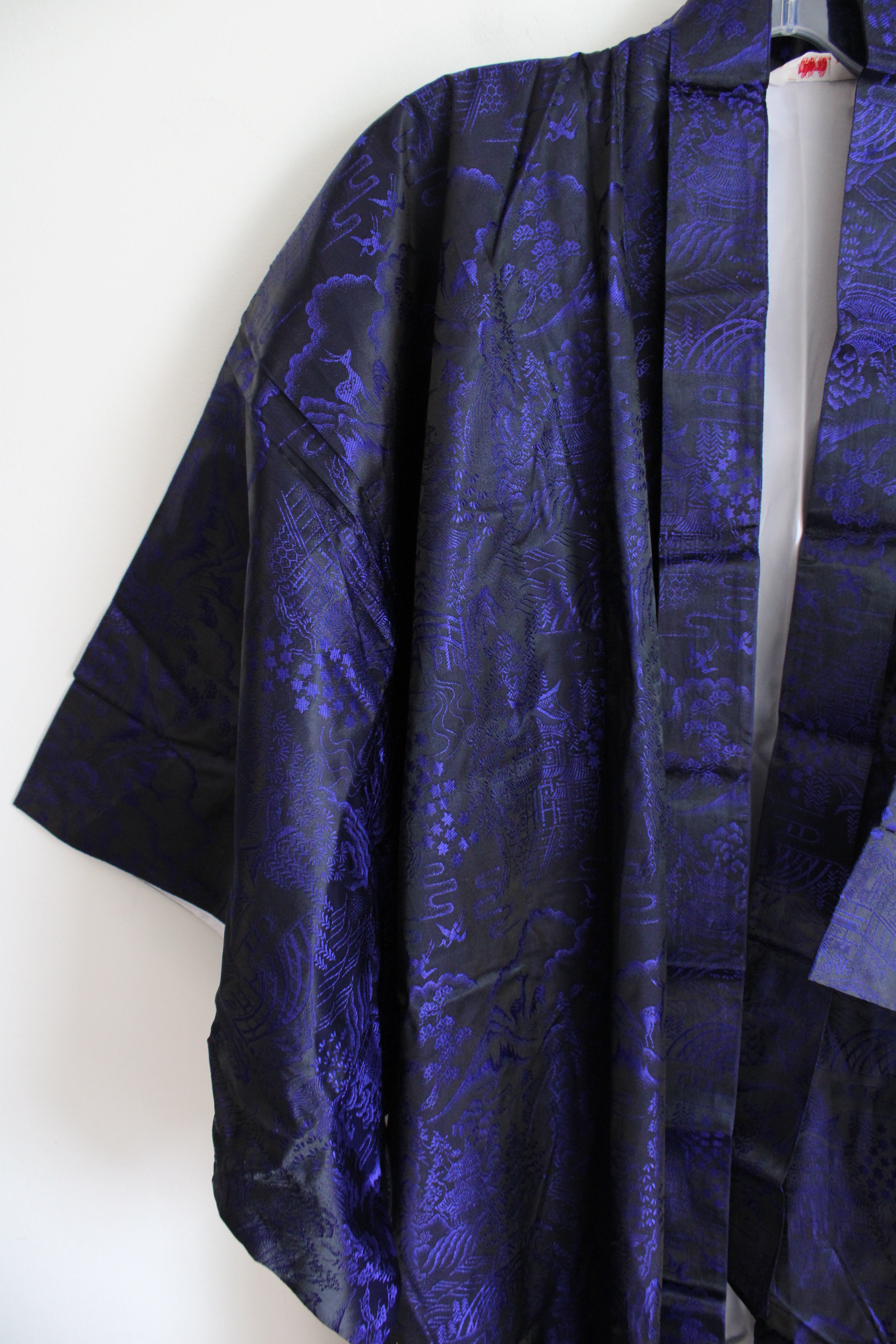 Joli Japanese Blue & Black Kimono | S/M