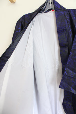 Joli Japanese Blue & Black Kimono | S/M