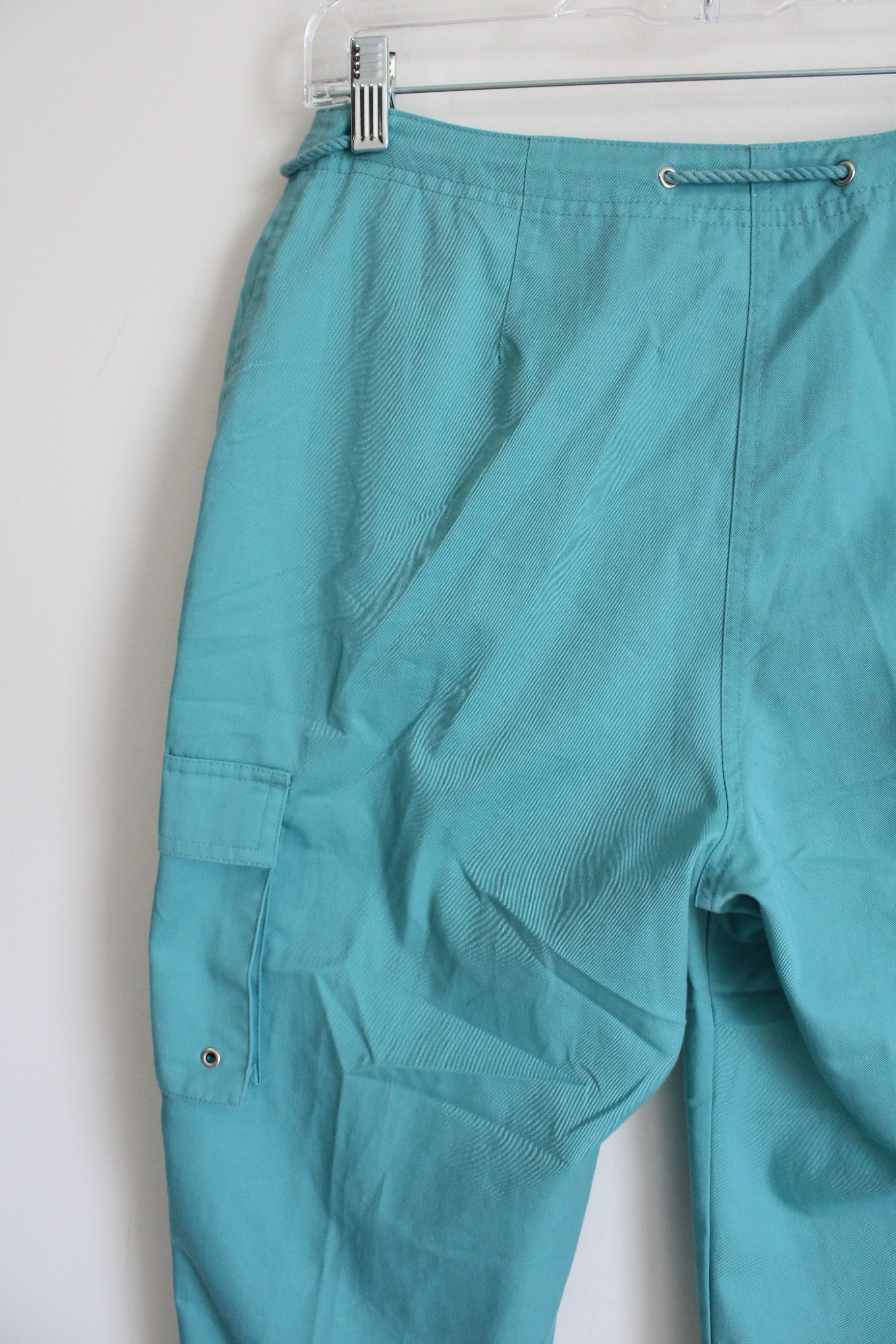 Hasting & Smith Turquoise Capri Pants | 12