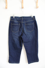 Bandolino Dark Wash Mandie Capri Jeans | 10