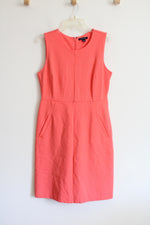 Lands' End Coral Sheath Dress | 10