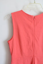 Lands' End Coral Sheath Dress | 10