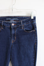 Old Navy Rockstar Mid-Rise Dark Wash Jeans | 4