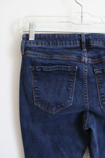 Old Navy Rockstar Mid-Rise Dark Wash Jeans | 4