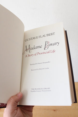 Madam Bovary: A Story Of Provincial Life By Gustave Flaubert Franklin Library