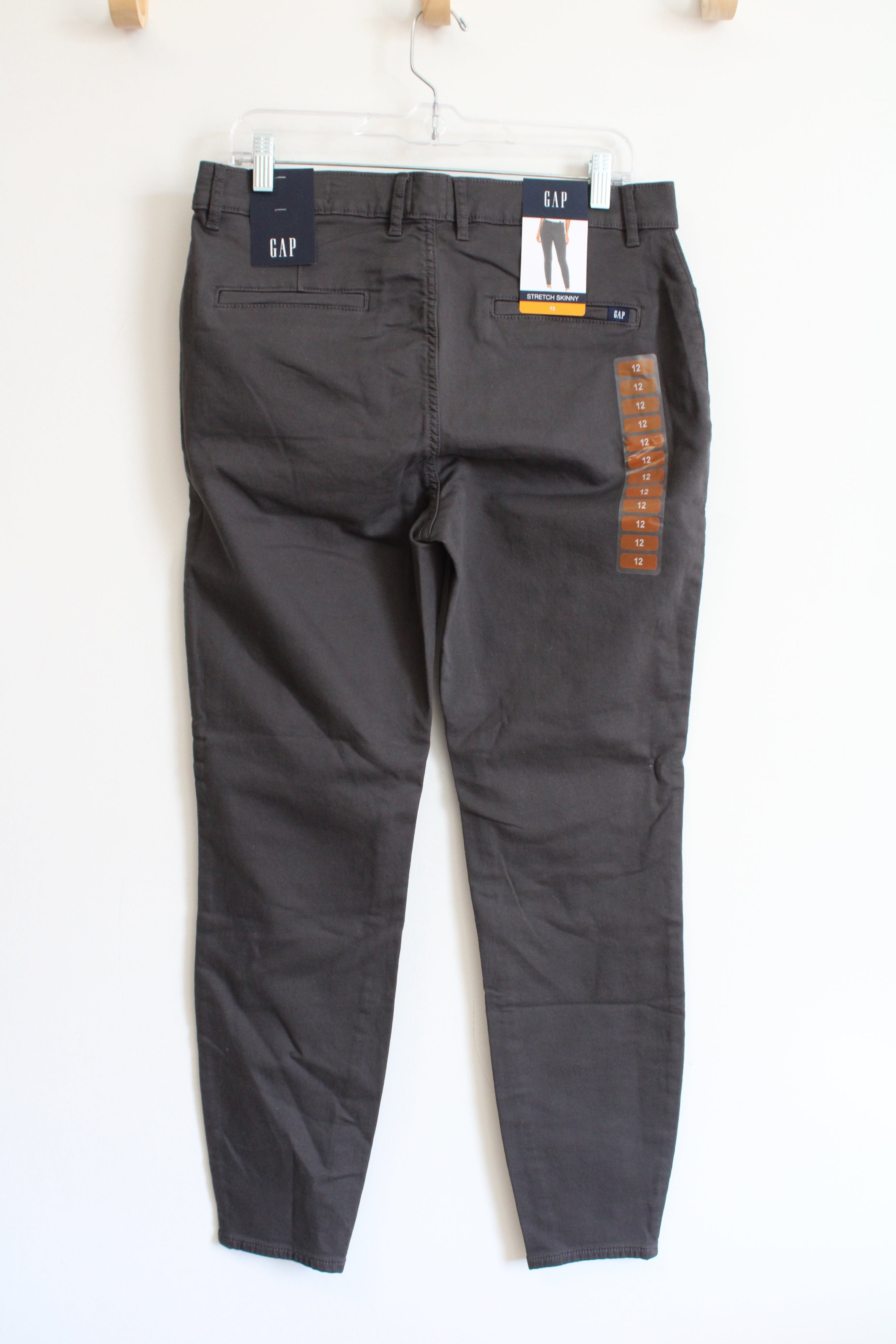 NEW Gap Stretch Skinny Gray Jeans | 12