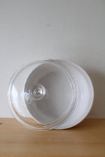 Corning Ware Pastel Floral White Ribbed 2.5 L Round Baking Dish & Lid