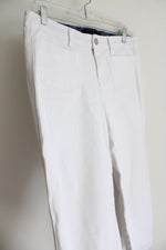 One 5 One White Capri Pants | 8