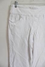 Gloria Vanderbilt All-Around Slimming Effect Amanda White Capri Pants | 12