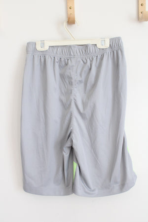 Nike Gray & Green Athletic Shorts | Youth XL (18/20)