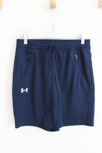 Under Armour Navy Shorts | Youth XL (18/20)