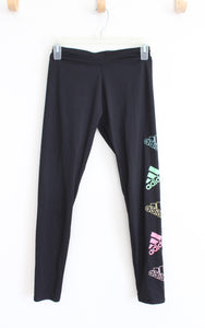 Adidas Black Athletic Leggings | Youth L (14)