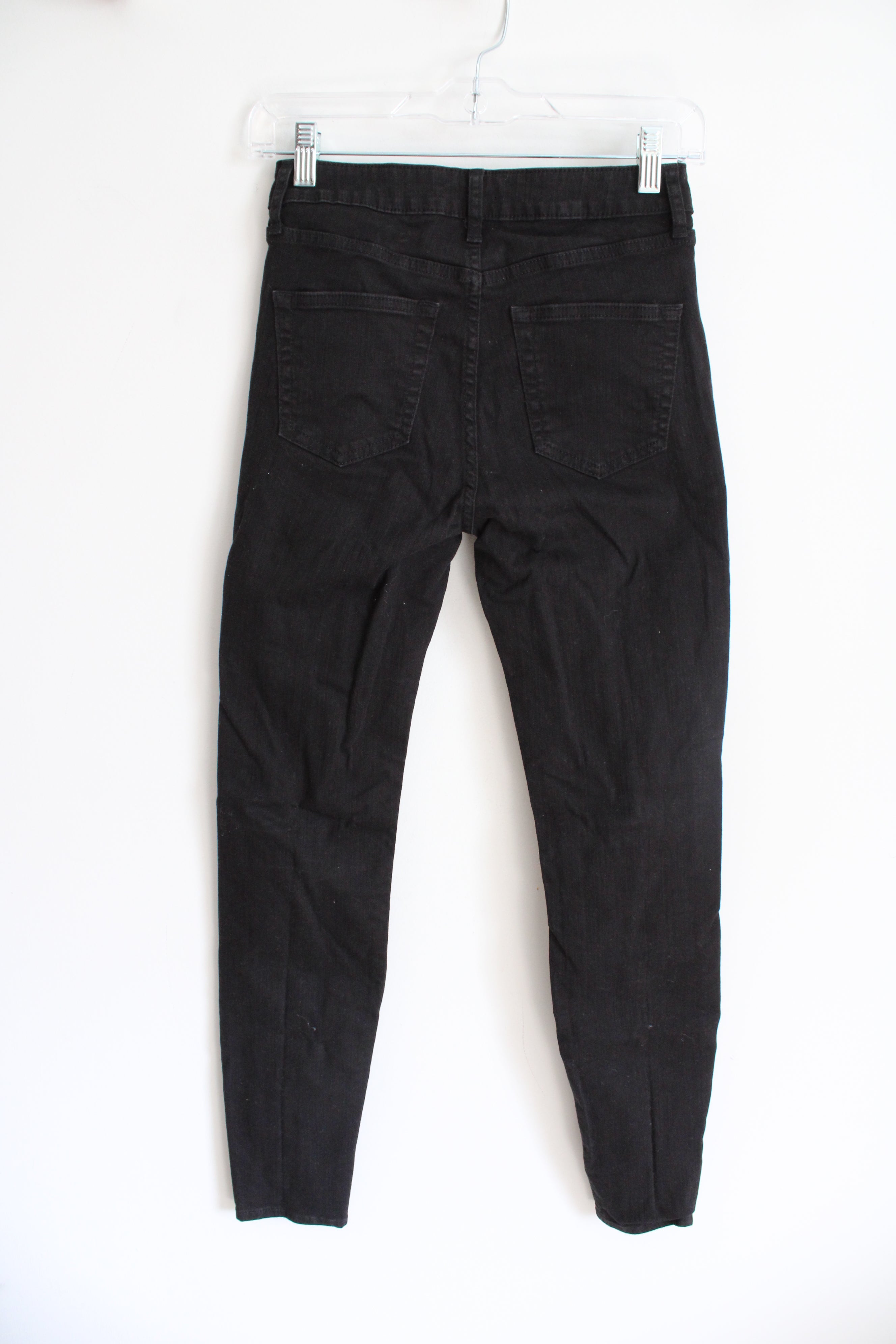 Wild Fable Highest Rise Skinny Distressed Black Jeans | 0