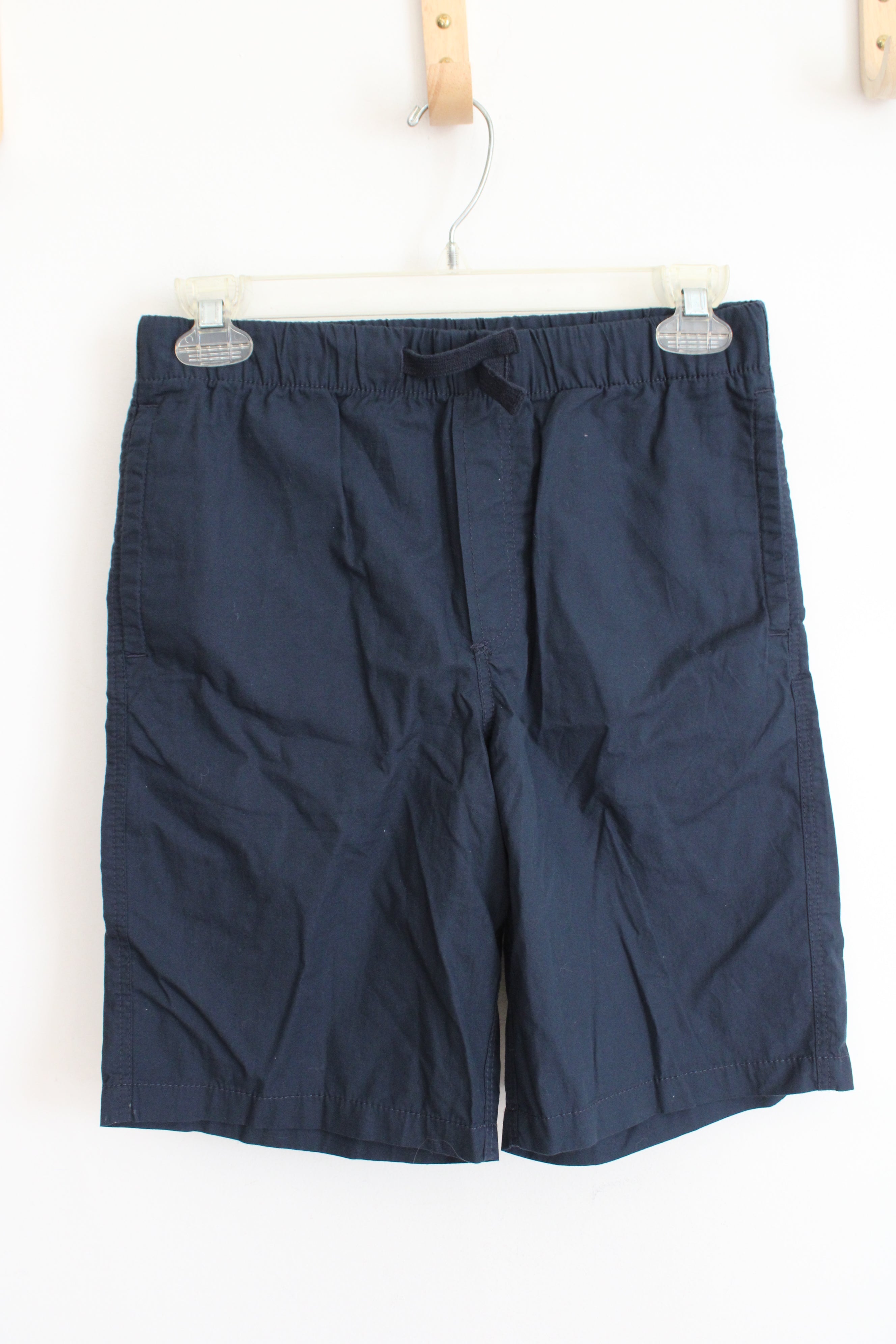 NEW H&M Navy Cotton Shorts | Youth 12/14