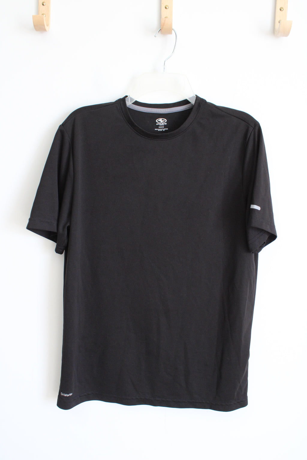 Athletic Works Black Short Sleeved Shirt | M