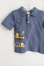 NEW Gymboree Blue Shirt & Plaid Short Set | 6-12 MO