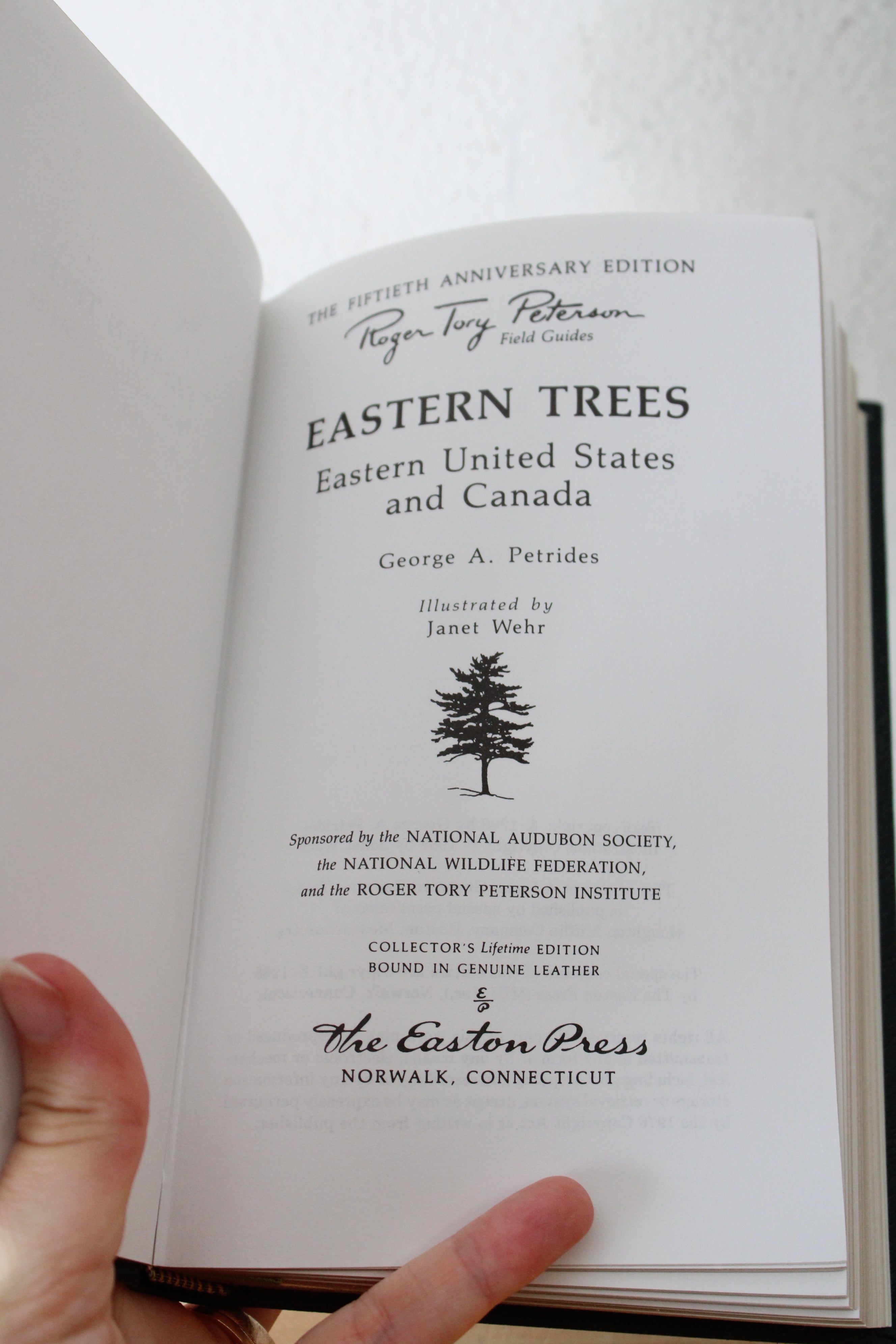 Roger Tory Peterson Field Guide Eastern Trees Easton Press