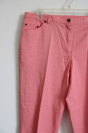 Ruby Rd. Light Pink Capri Pants | 10