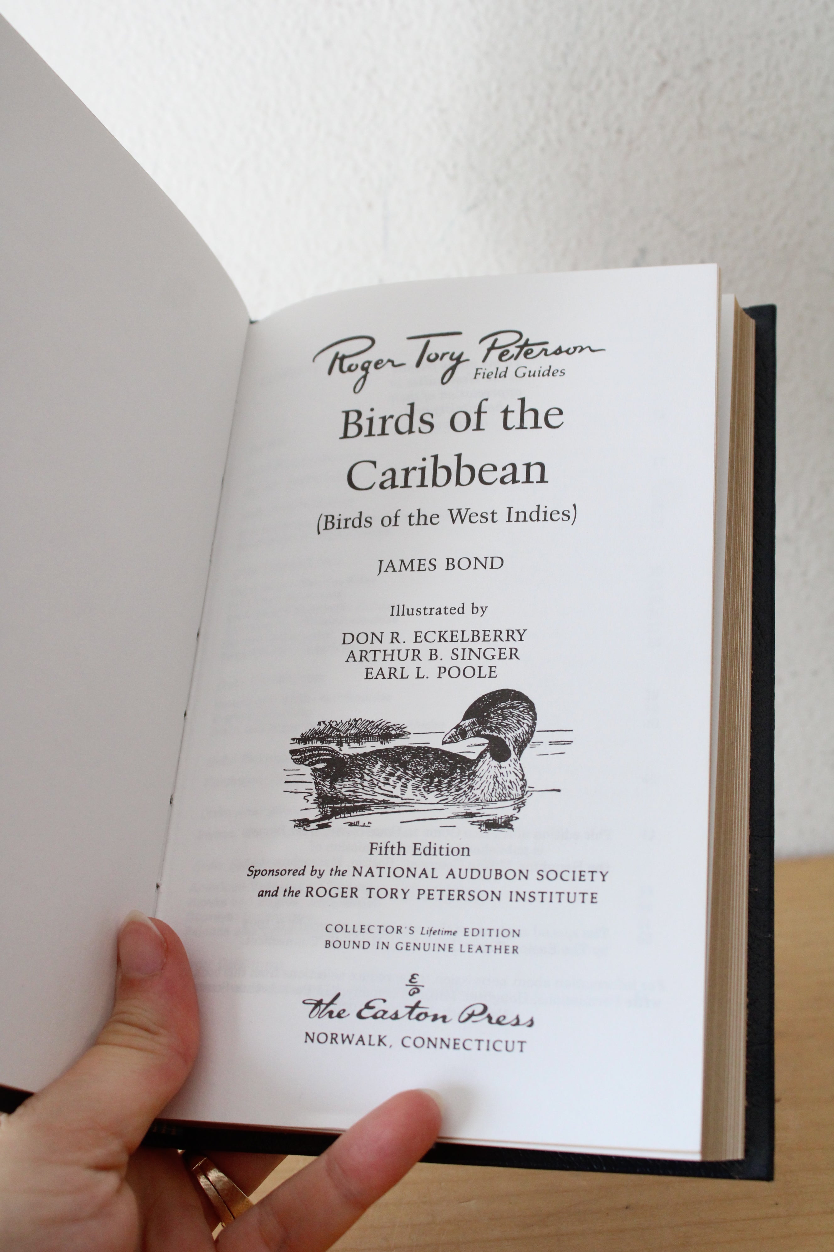 Roger Tory Peterson Field Guide Birds Of The Caribbean Easton Press