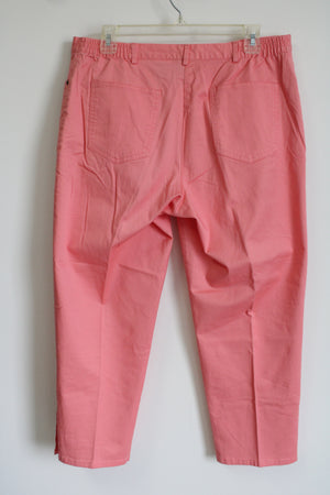 Ruby Rd. Light Pink Capri Pants | 10