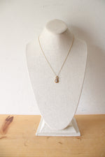 Two-Toned Gold Infinity Pendant Necklace