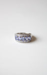 Stauer Tanzanite Sterling Silver Ring | Size 8