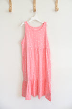 NEW Old Navy Pink & White Polka Dot Cotton Dress | Youth XL (14/16)