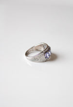 Stauer Tanzanite Sterling Silver Ring | Size 8