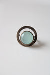 Aquamarine Sterling Silver Ring | Size 7