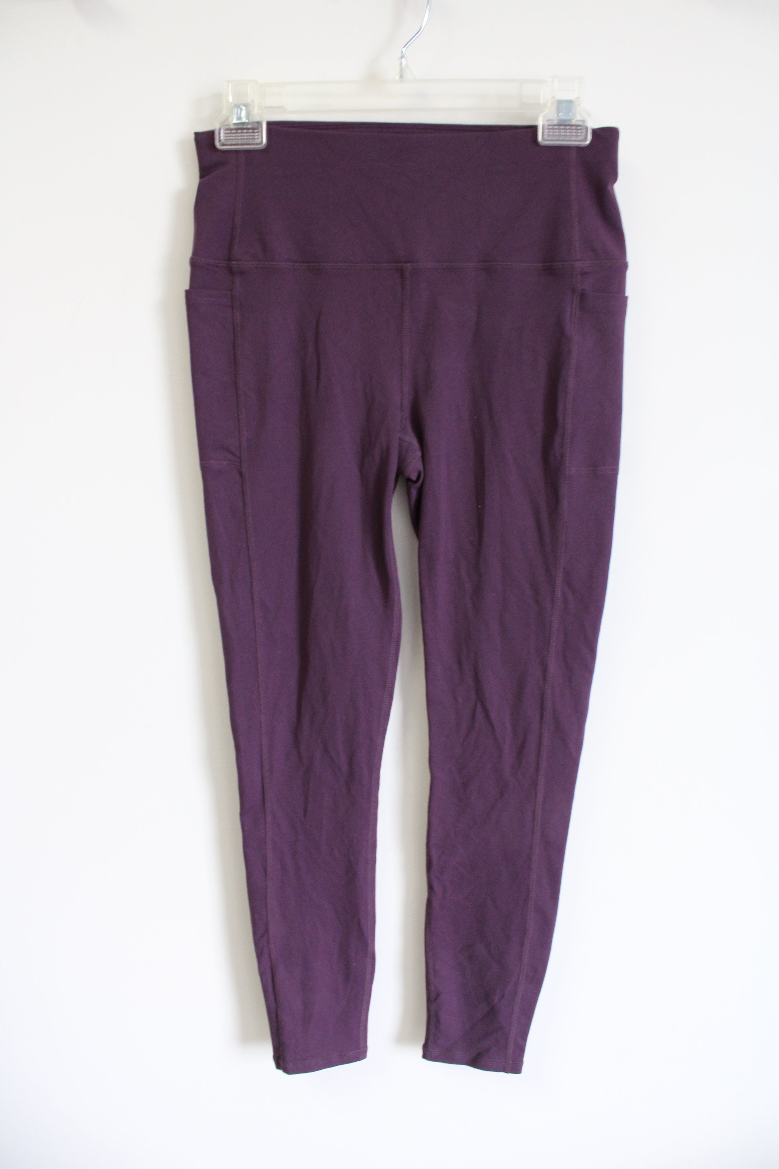 Skechers Eggplant Purple Athletic Leggings | M