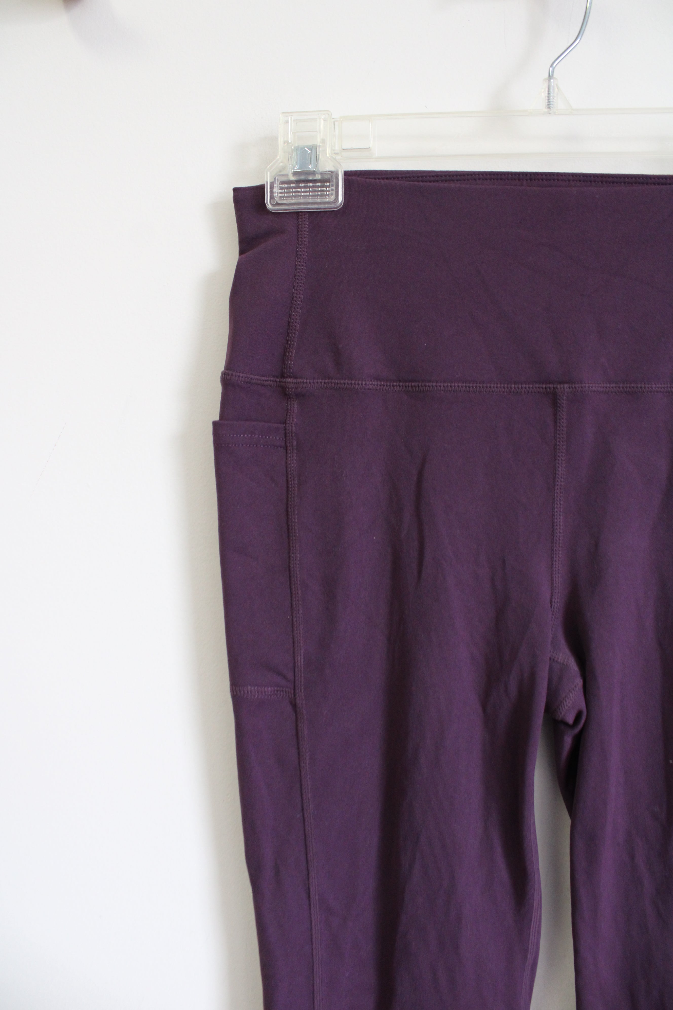 Skechers Eggplant Purple Athletic Leggings | M