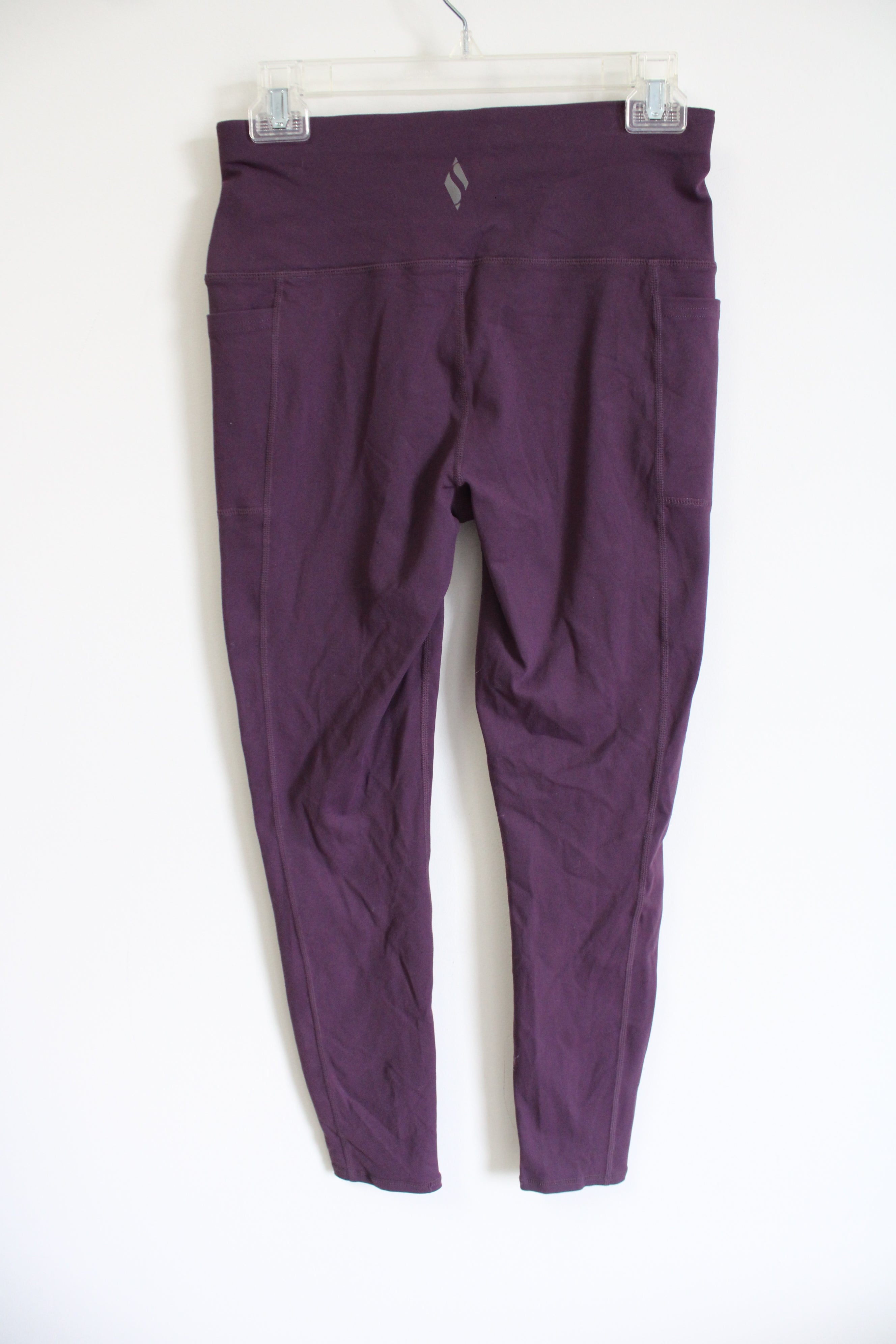 Skechers Eggplant Purple Athletic Leggings | M