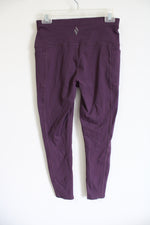 Skechers Eggplant Purple Athletic Leggings | M