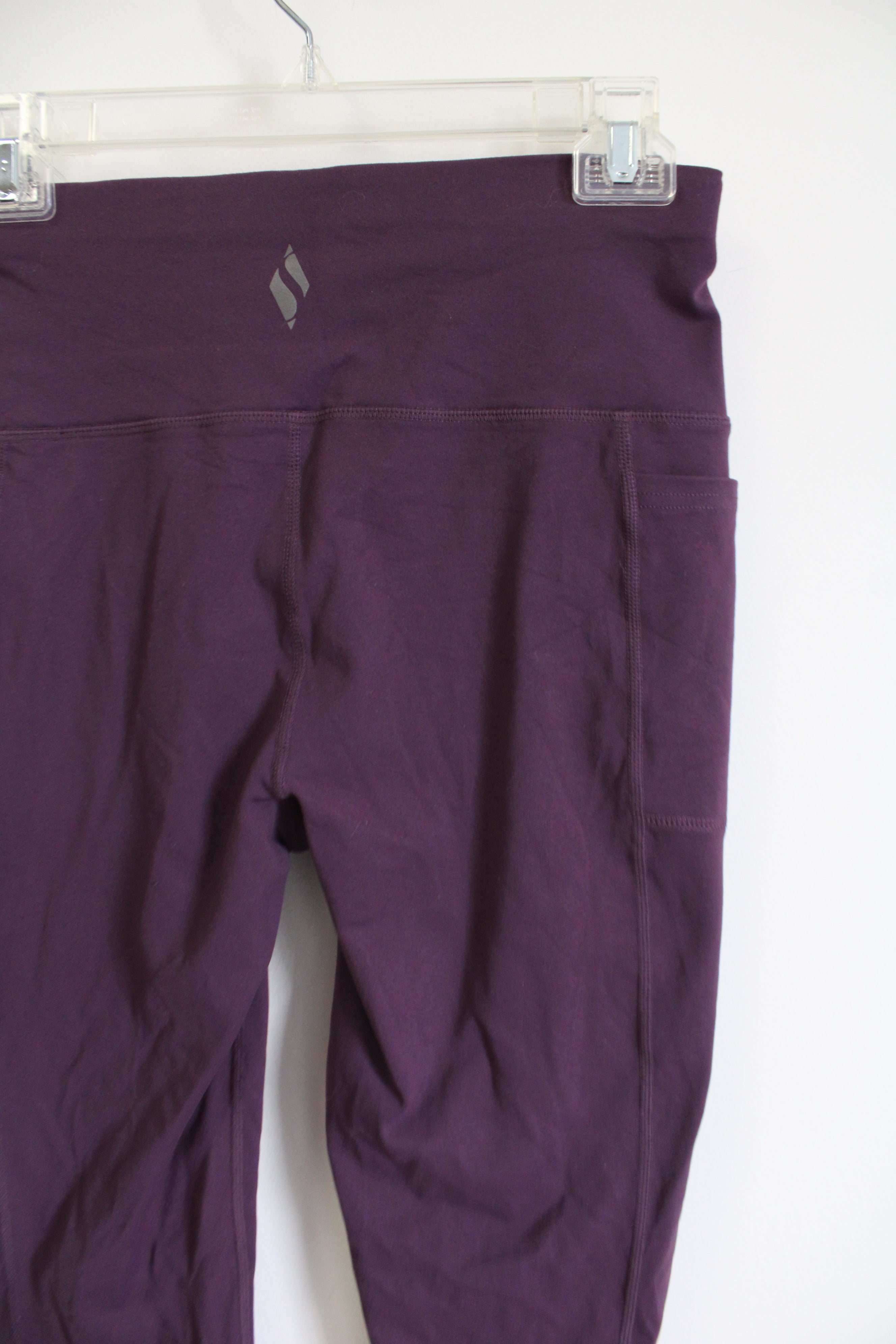 Skechers Eggplant Purple Athletic Leggings | M