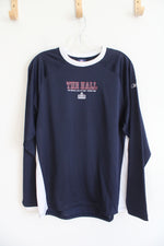 NFL Reebok Navy Pro Football Hall Of Fame Long Sleeved Shirt | Youth XL (18/20)