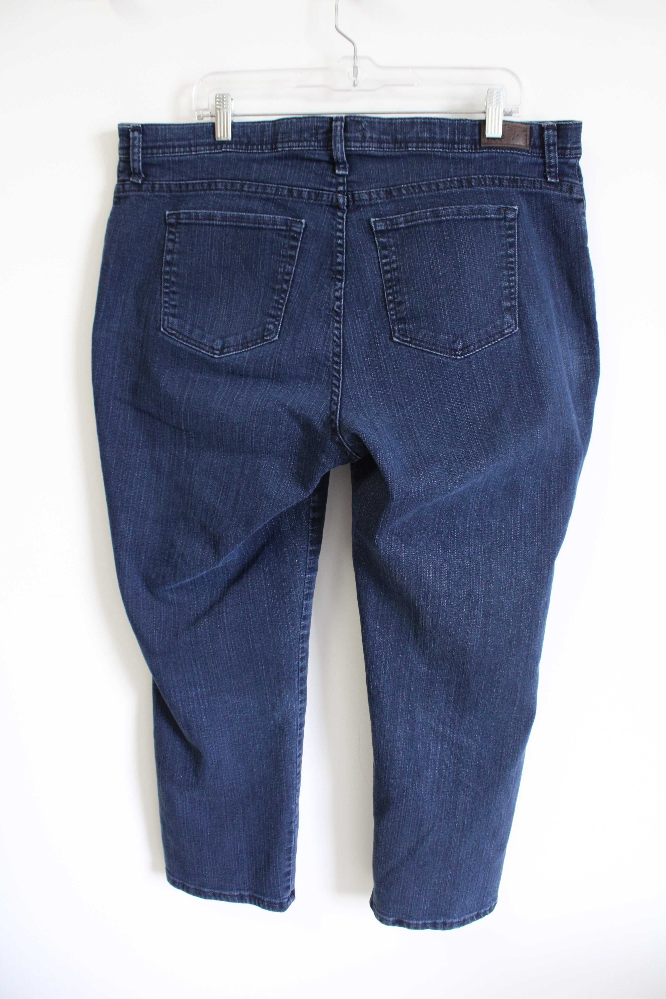 Lee Classic Fit Dark Wash Jeans | 20W Petite