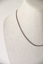 Sterling Silver Twist Chain