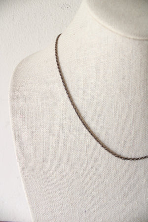 Sterling Silver Twist Chain