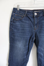 DKNY Jeans Dark Wash Capri Jeans | 10