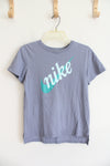 Nike Dusty Blue Cotton Shirt | Youth XL (18/20)