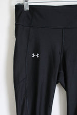 Under Armour Black & Pink Capri Legging | M