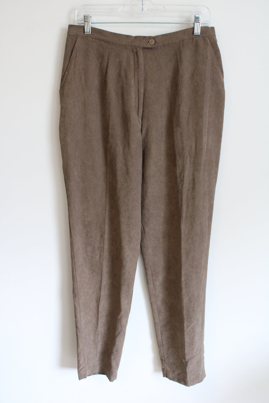 Paul Harris Design Brown Suede Trouser Pants | 12