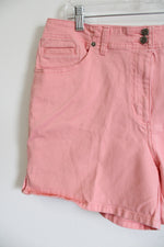 St. John's Bay Stretch Pink Shorts | 12